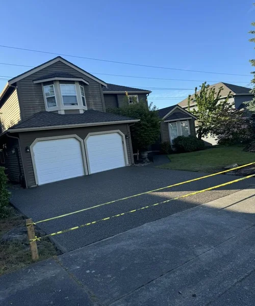 Exposed Aggregate Driveway in Federal Way